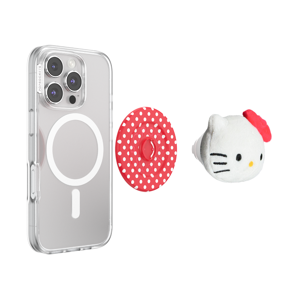Plush Hello Kitty —  MagSafe PopGrip - US 57164