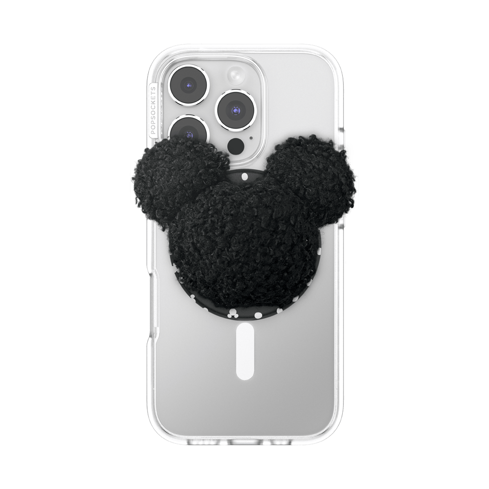 Plush Mickey Black — MagSafe PopGrip - US 45576