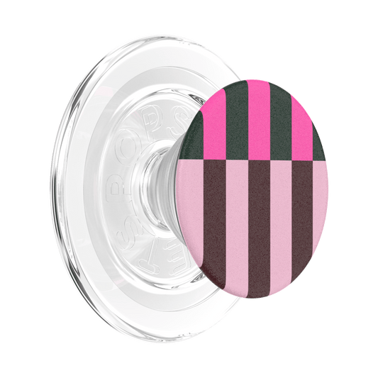 Pop of Pink Stripe — MagSafe PopGrip - US 12797