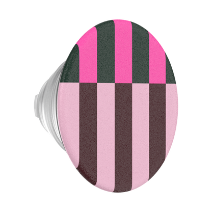 Pop of Pink Stripe — MagSafe PopGrip - US 12797