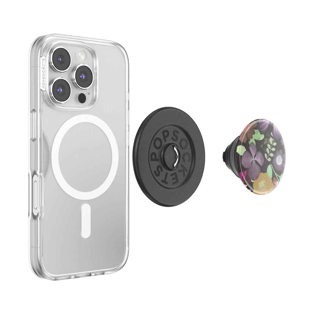 Pressed Flower After Dark — MagSafe PopGrip - US 90167