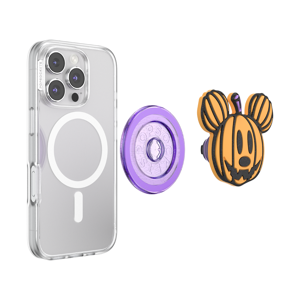 PopOut Pumpkin Mickey Mouse Orange — MagSafe PopGrip - US 53555