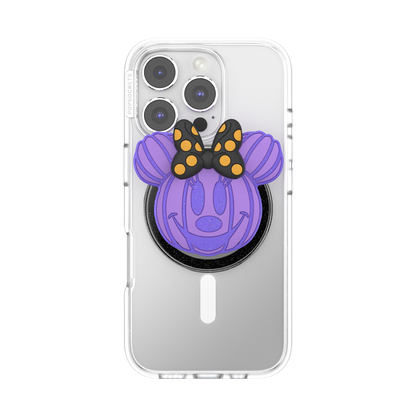 PopOut Pumpkin Minnie Mouse Purple— MagSafe PopGrip - US 12128