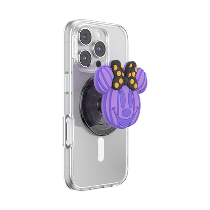 PopOut Pumpkin Minnie Mouse Purple— MagSafe PopGrip - US 12128