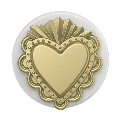PopOut Sacred Heart Gold — MagSafe PopGrip - US 16465