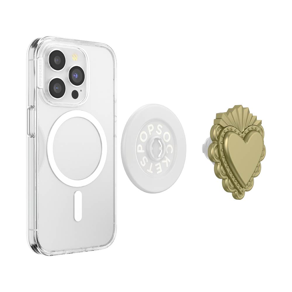 PopOut Sacred Heart Gold — MagSafe PopGrip - US 55947