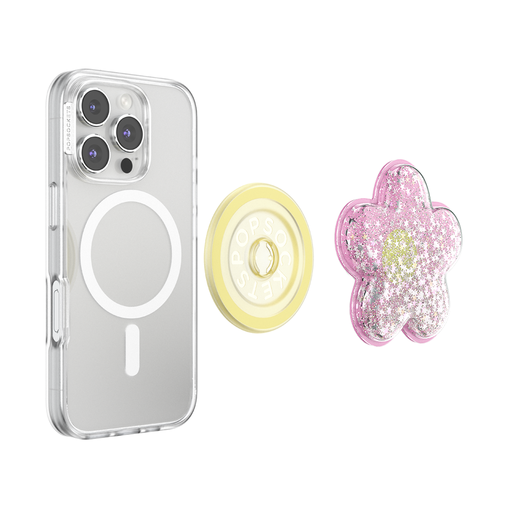 Tidepool Squishy Daisy Pink — MagSafe PopGrip - US 80864
