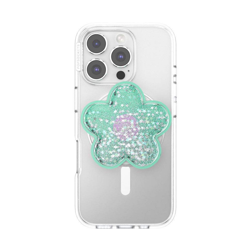 Tidepool Squishy Daisy Turquoise — MagSafe PopGrip - US 57678