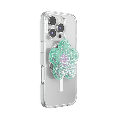 Tidepool Squishy Daisy Turquoise — MagSafe PopGrip - US 57678