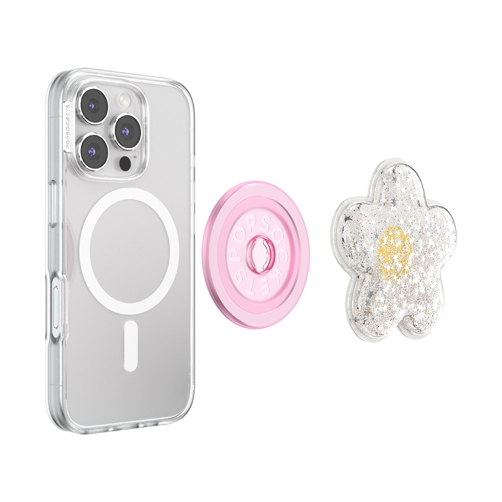 Tidepool Squishy Daisy White — MagSafe PopGrip - US 42062