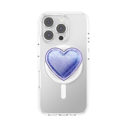 Tidepool Squishy Heart Lavender — MagSafe PopGrip - US 41341