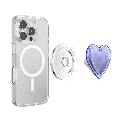 Tidepool Squishy Heart Lavender — MagSafe PopGrip - US 41341