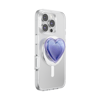 Tidepool Squishy Heart Lavender — MagSafe PopGrip - US 16150
