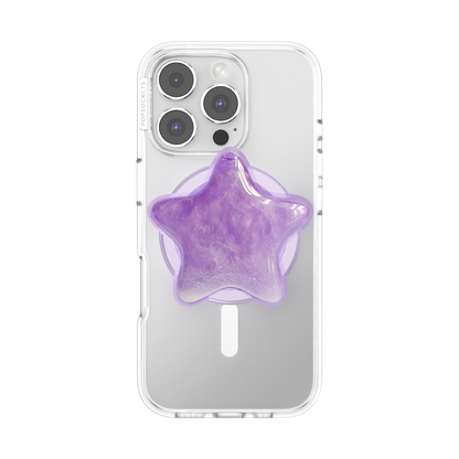 Tidepool Squishy Star Lavender Fog — MagSafe PopGrip - US 79239