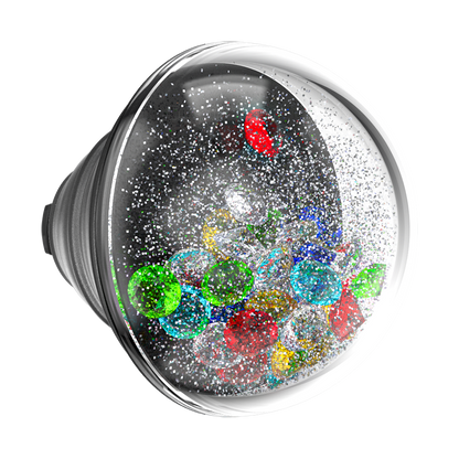 Tidepool Globe Rainbow Jackpot —  MagSafe PopGrip - US 65497