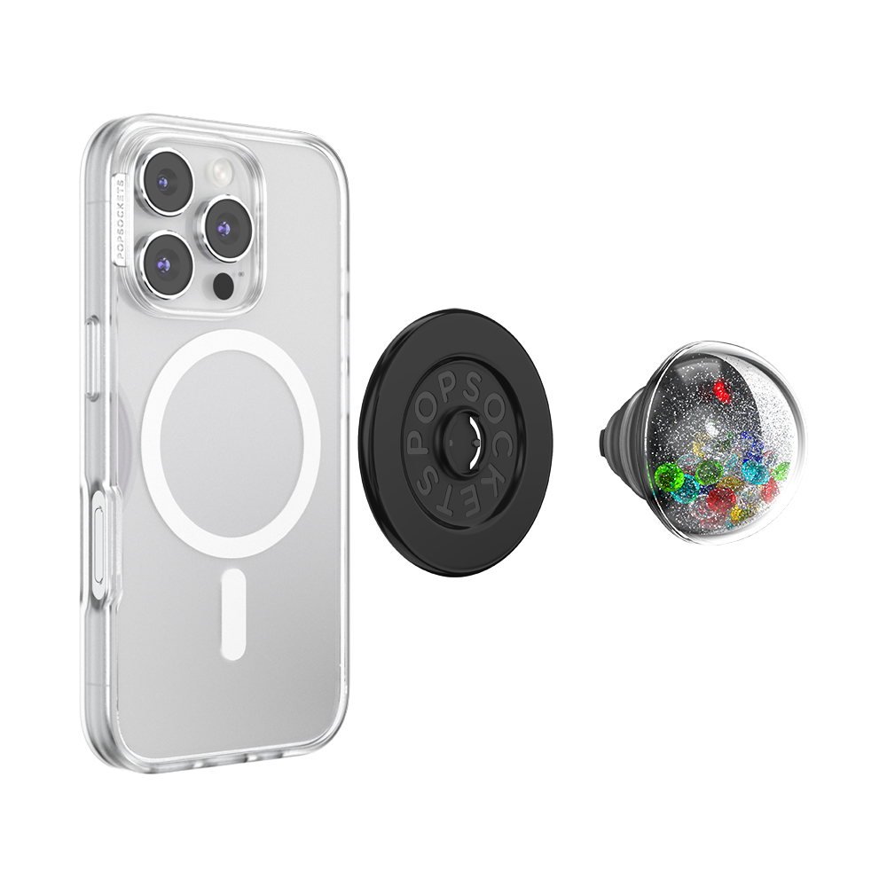 Tidepool Globe Rainbow Jackpot —  MagSafe PopGrip - US 65497