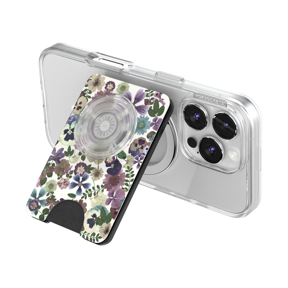 Pressed Flower — MagSafe Kick-Out PopWallet+ & Stand - US 02200