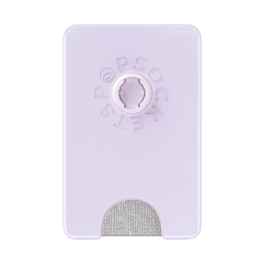 Opalescent White — MagSafe Kick-Out PopWallet+ & Stand - US 07105