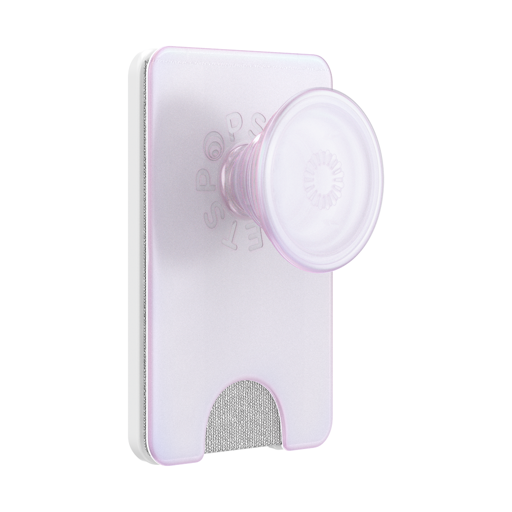Opalescent White — MagSafe Kick-Out PopWallet+ & Stand - US 70479