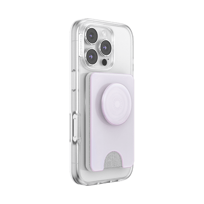 Opalescent White — MagSafe Kick-Out PopWallet+ & Stand - US 70479