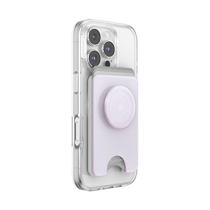 Opalescent White — MagSafe Kick-Out PopWallet+ & Stand - US 07105