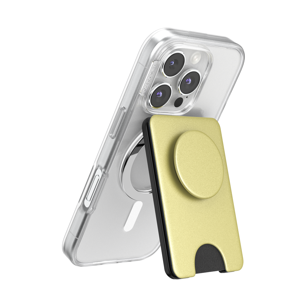 Painted Gold — MagSafe Kick-Out PopWallet+ & Stand - US 98434