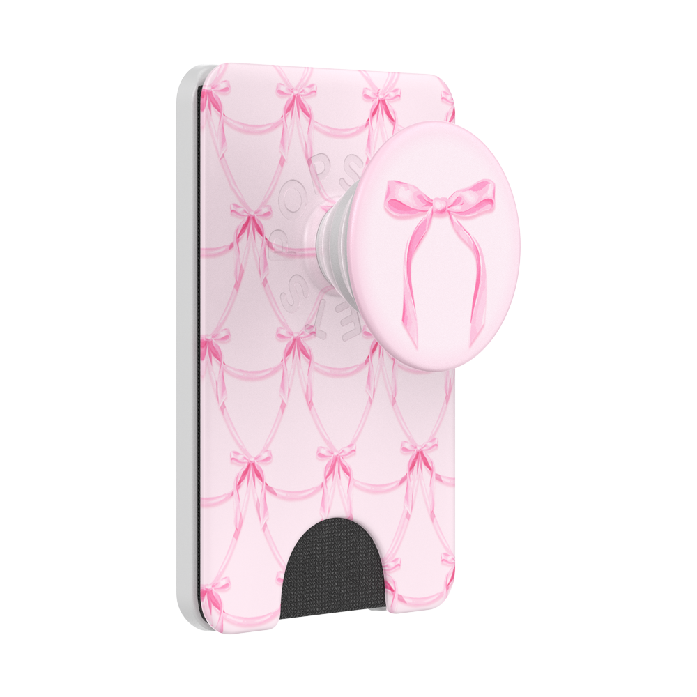 Satin Bow Blush — MagSafe PopWallet+ - US 58497