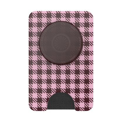 Black Cherry Gingham — MagSafe PopWallet+ - US 21133