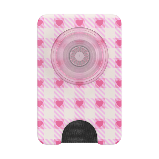 Blush Gingham — MagSafe PopWallet+ - US 09004