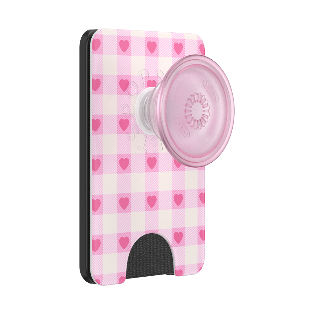 Blush Gingham — MagSafe PopWallet+ - US 09004