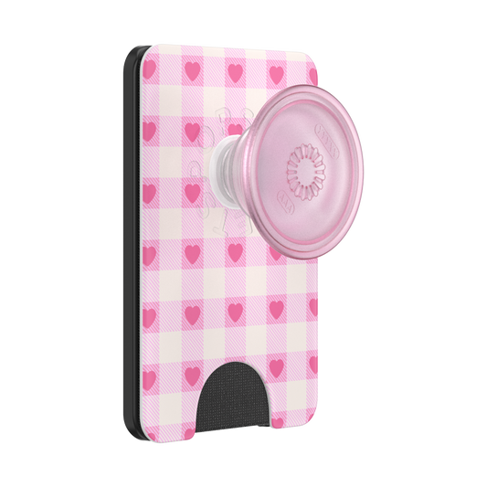 Blush Gingham — MagSafe PopWallet+ - US 09004
