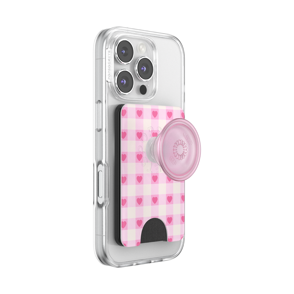 Blush Gingham — MagSafe PopWallet+ - US 16494