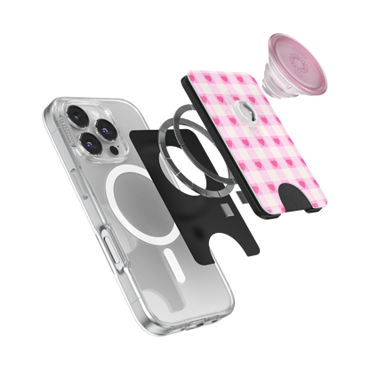 Blush Gingham — MagSafe PopWallet+ - US 16494