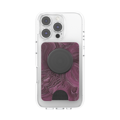 Burgundy Vein — MagSafe PopWallet+ - US 58327