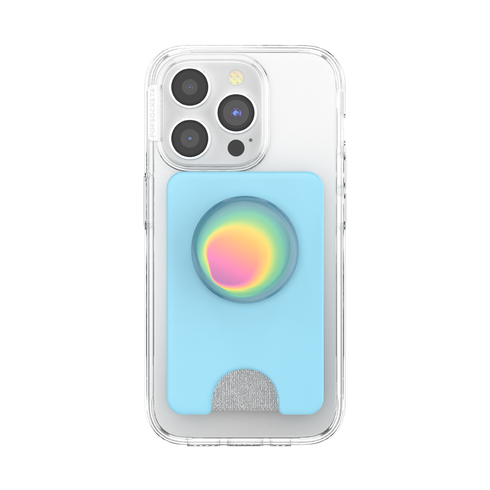 Butterfly Pea Blue Boca Aura — MagSafe PopWallet+ - US 28142