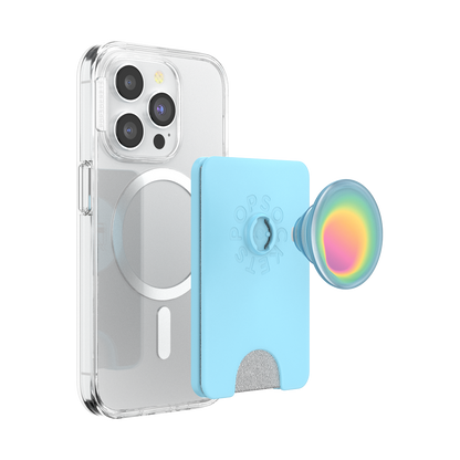 Butterfly Pea Blue Boca Aura — MagSafe PopWallet+ - US 65179