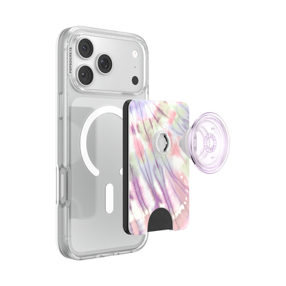 Coastal Tie-Dye Purple — MagSafe PopWallet+ - US 52543