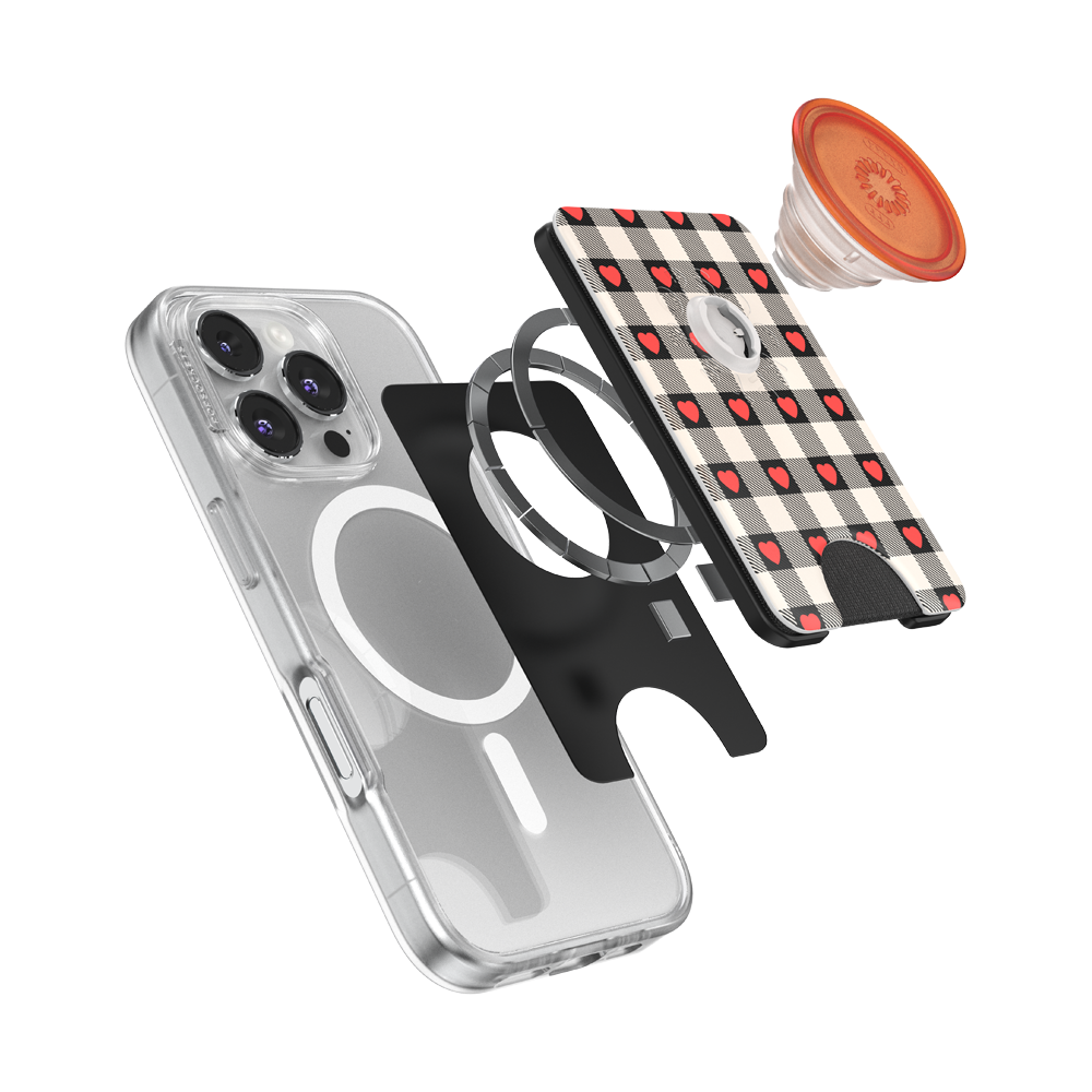 Heartbreaker Gingham — MagSafe PopWallet+ - US 56092