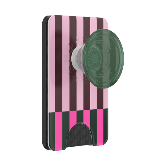 Pop of Pink Stripe — MagSafe PopWallet+ - US 05722