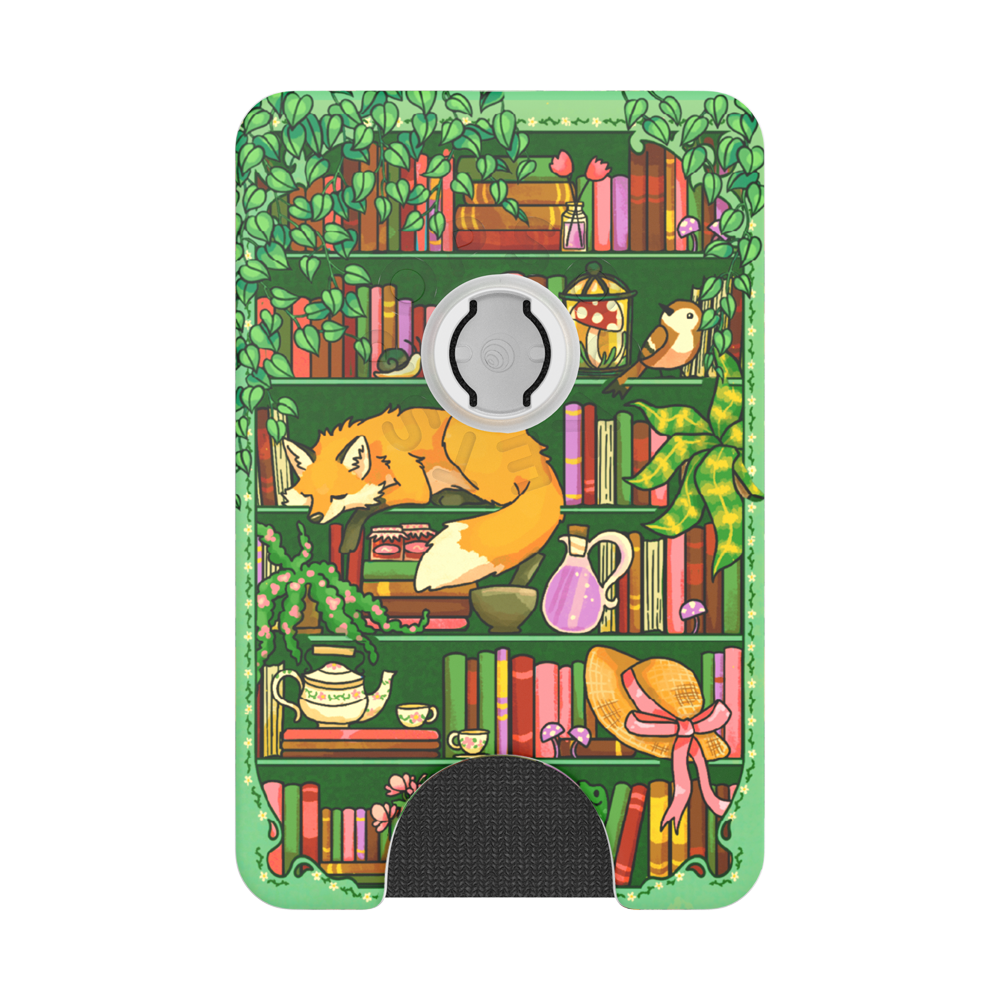 Storied Shelves Green — MagSafe PopWallet+ - US 13694