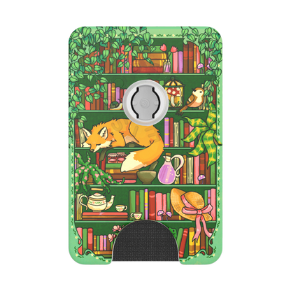 Storied Shelves Green — MagSafe PopWallet+ - US 13694