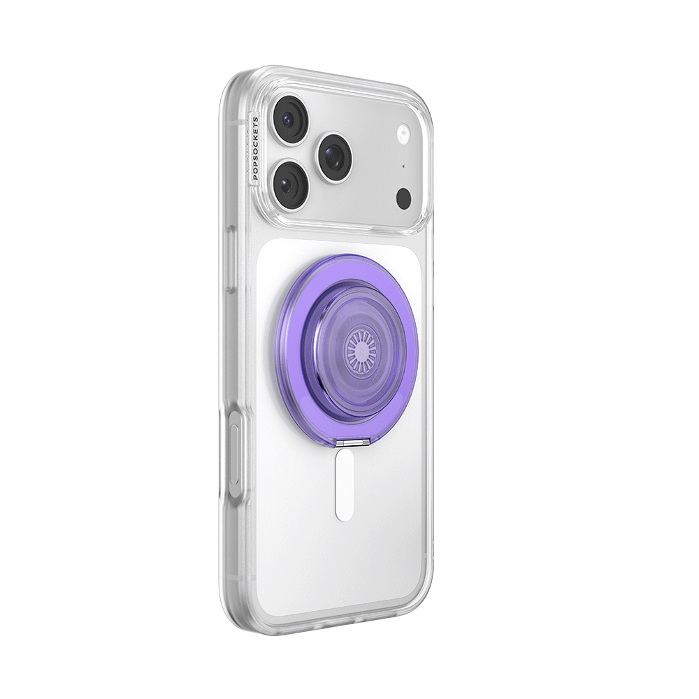 Translucent Dusty Purple — MagSafe Kick-Out Grip & Stand - US 84035