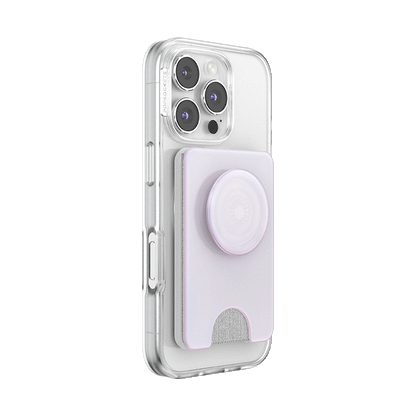 Opalescent White — MagSafe Kick-Out PopWallet+ & Stand - US 08648