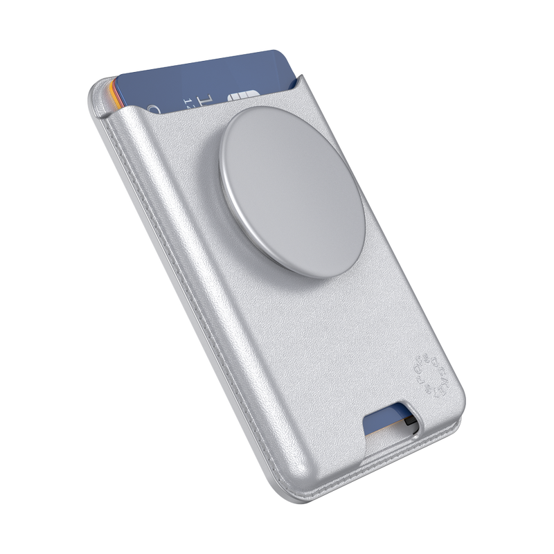 Silver — Softgoods MagSafe PopWallet+ - US 14097