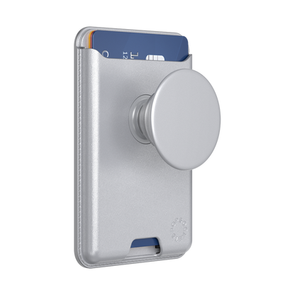 Silver — Softgoods MagSafe PopWallet+ - US 26740
