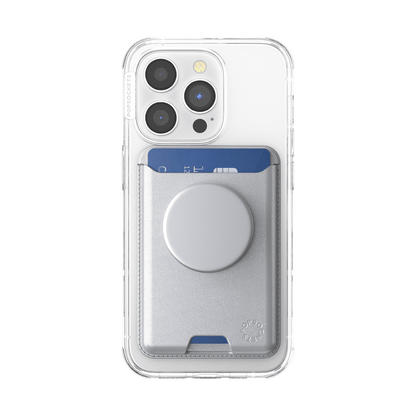 Silver — Softgoods MagSafe PopWallet+ - US 14097