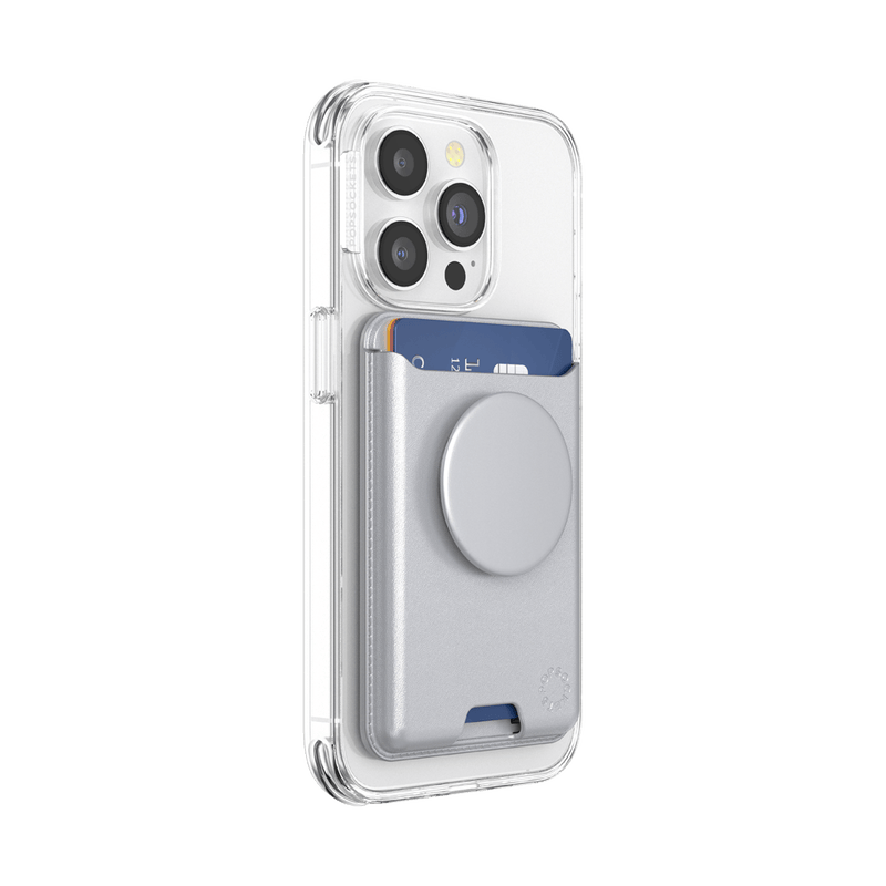 Silver — Softgoods MagSafe PopWallet+ - US 14097