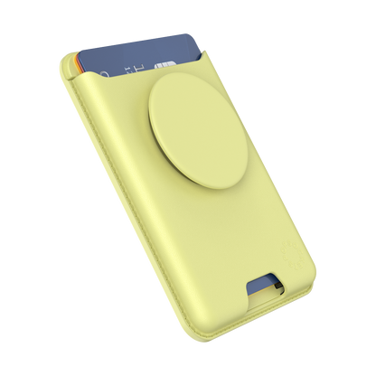 Butter Yellow — Softgoods MagSafe PopWallet+ - US 23293