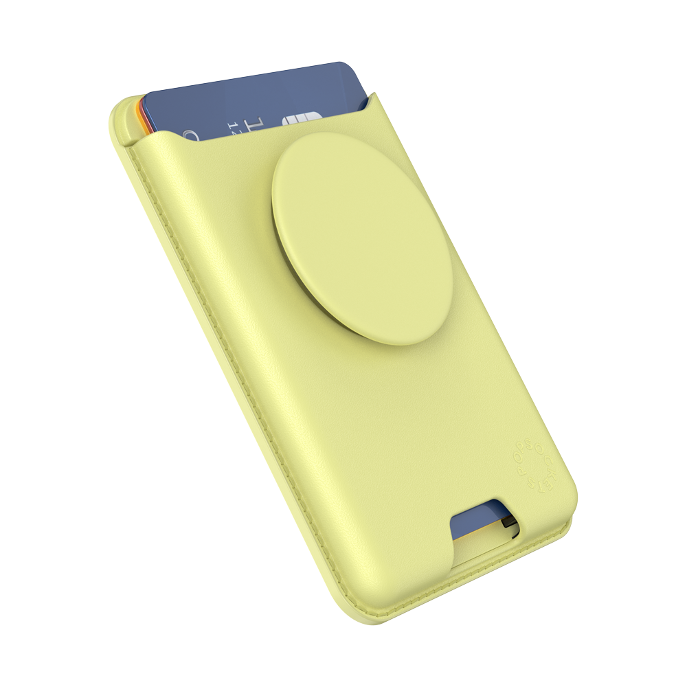 Butter Yellow — Softgoods MagSafe PopWallet+ - US 90697