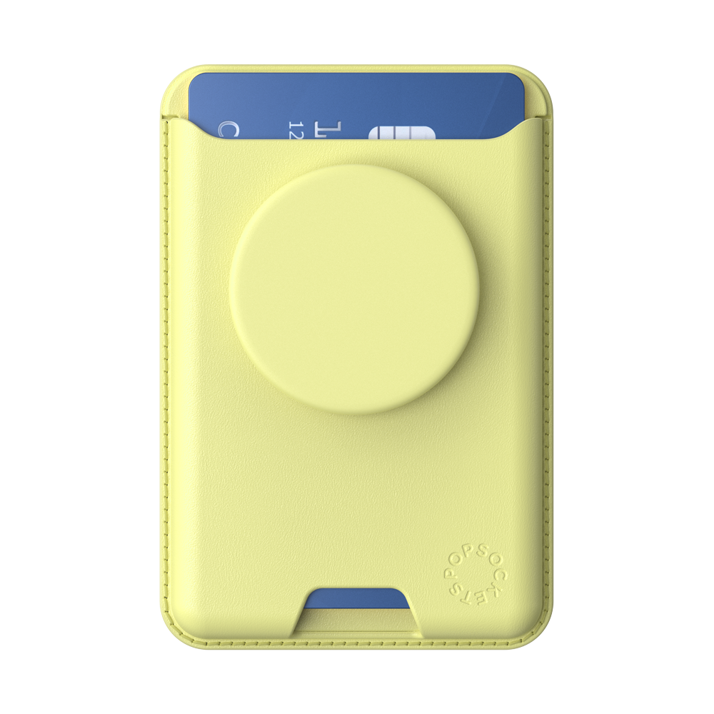 Butter Yellow — Softgoods MagSafe PopWallet+ - US 05585